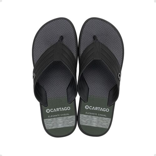 Chinelo Masculino Dedo Cartago Preto