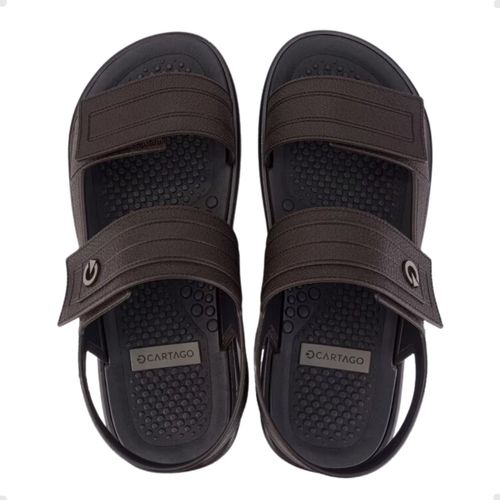 Sandália Masculina Cartago Veneto Marrom