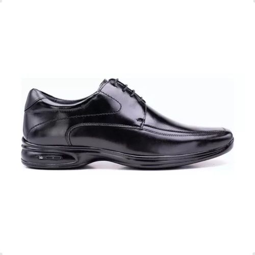 Sapato Masculino Conforto Jota Pé 3d Preto