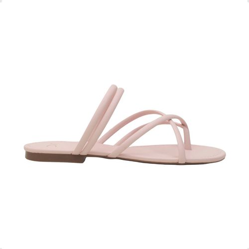 Rasteira Flat Dm Eterna Blushing Pink