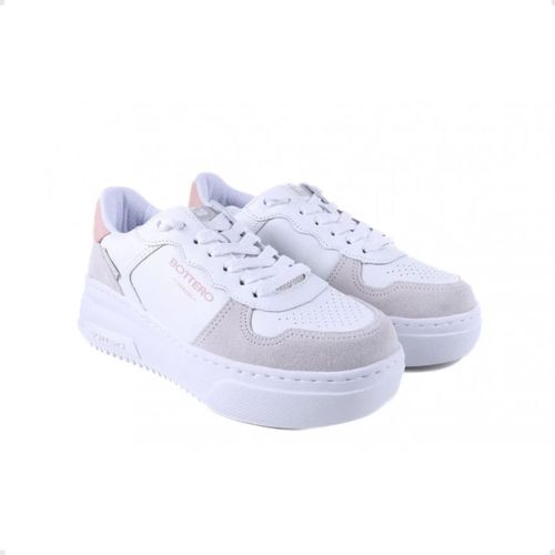 Tênis Moda Feminino Casual Bottero Branco