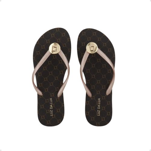 Chinelo Feminino Dedo Luz Da Lua Marrom