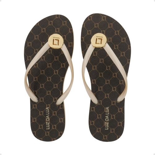 Chinelo Feminino Dedo Luz Da Lua Marrom