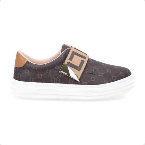 Tênis Moda Feminino Casual Luz Da Lua Marrom