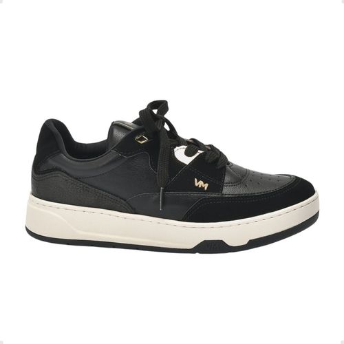Tênis Moda Feminino Via Marte Preto