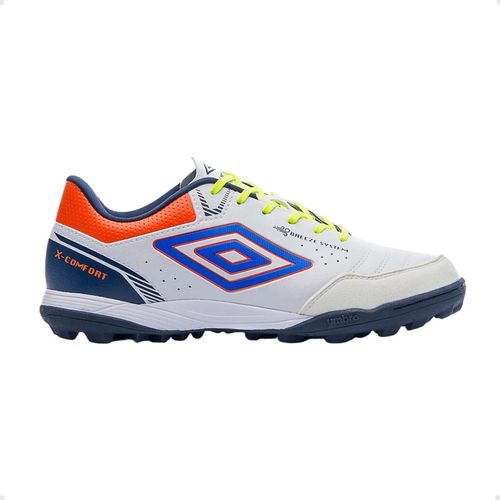 Chuteira Society Masculina Umbro X-Comfort Branca