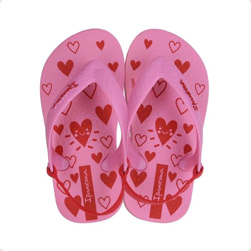 Chinelo Bebê Dedo Grendene Ipanema Classic Baby Rosa