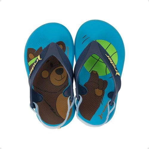 Chinelo Bebê Dedo Grendene Rider R1 Azul
