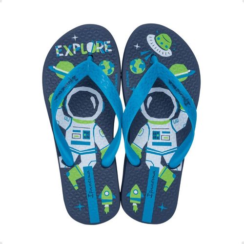 Chinelo Infantil Dedo Grendene Fantasia Azul