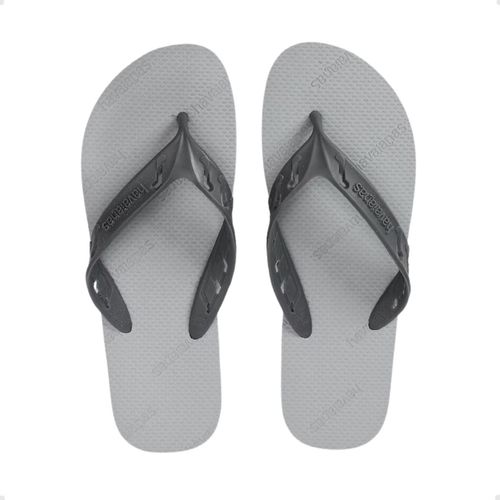 Chinelo Masculino Dedo Havaianas Track Go Cinza