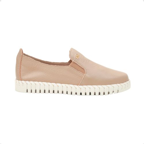 Tênis Slip On Couro Celeste Dayane Magalhães