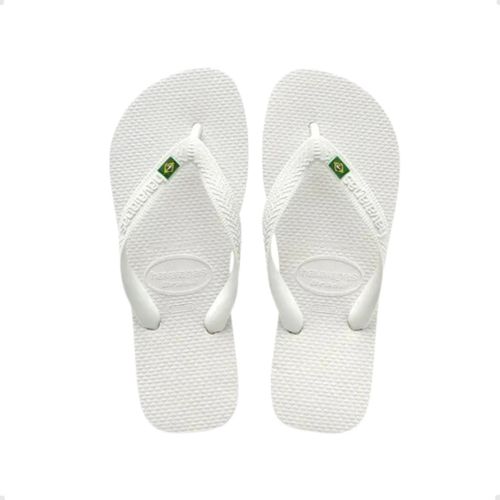 Chinelo Masculino Dedo Brasil Havaianas Branco