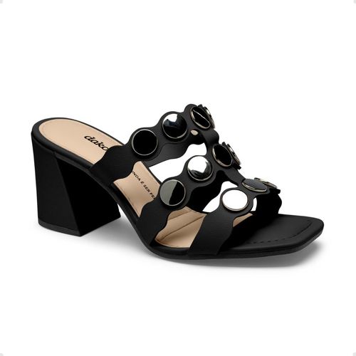 Tamanco Fem Salto Alto Grosso Dakota  Y8412-0002