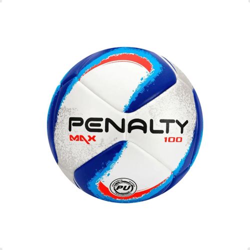 Bola Esportiva Indoor Penalty Max 100 Xxviv Branca E Azul