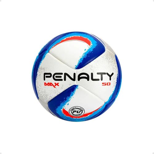 Bola Esportiva Indoor Penalty Max 50 Xxiv Branca E Azul