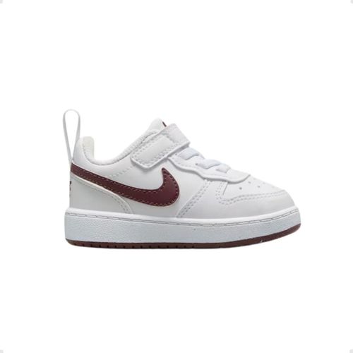 Tênis Casual Bebe Nike Court Borough Low Recraft Branco