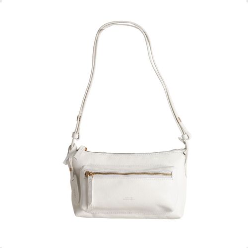 Bolsa Transversal Crossbody Pequena Dayane Magalhães Branca
