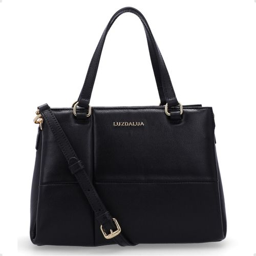 Bolsa Feminina Tote Média Luz Da Lua Preta