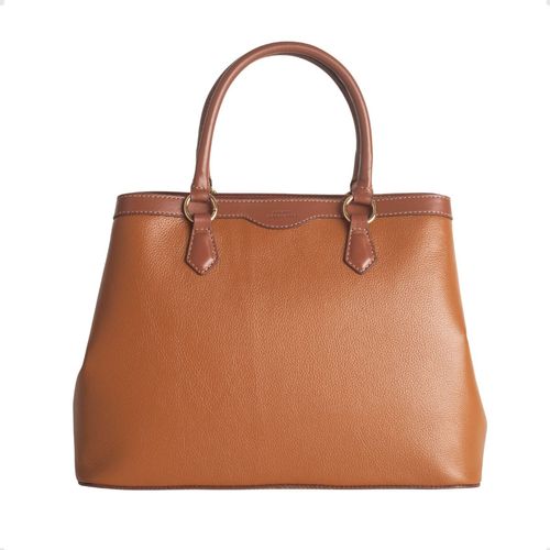 Bolsa Feminina Transversal Dayane Magalhães  Couro