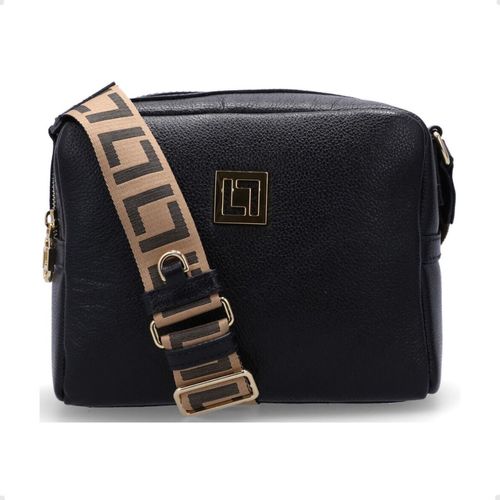 Bolsa Feminina Tiracolo Média Luz Da Lua Preta