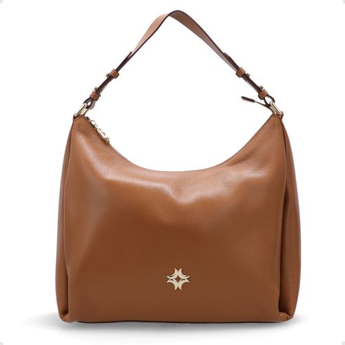 Bolsa Feminina Hobo Grande Luz Da Lua Marrom