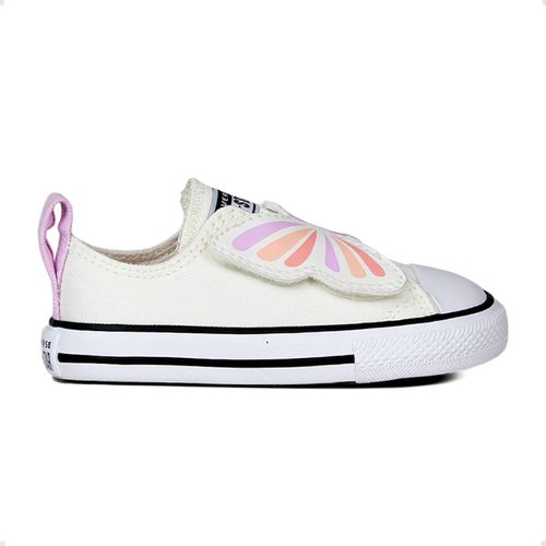 Tênis Casual Bebê Converse Chuck Taylor All Star One Strap Branco