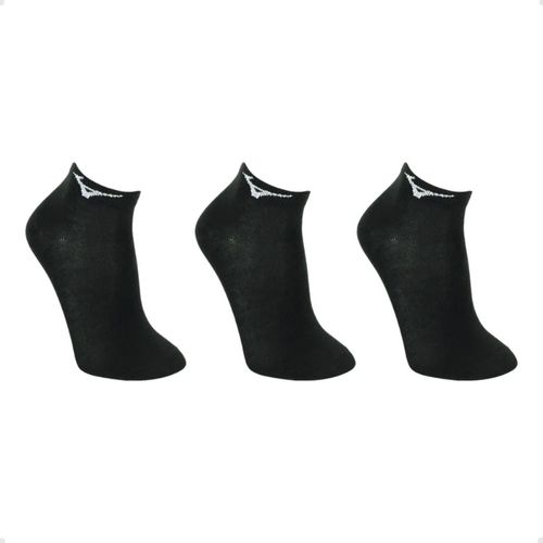 Kit Meia Masculino Cano Curto Mizuno Trimiz Preto