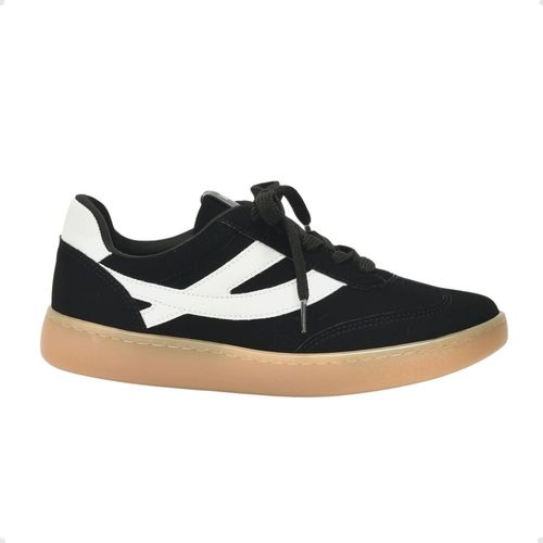 Tênis Moda Feminina Via Marte Preto
