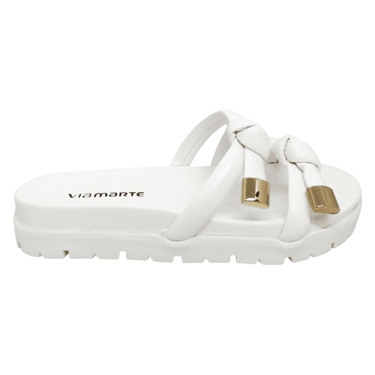 Tamanco Feminino Papete Via Marte Branco