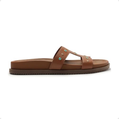 Tamanco Feminino Papete Anacapri Marrom