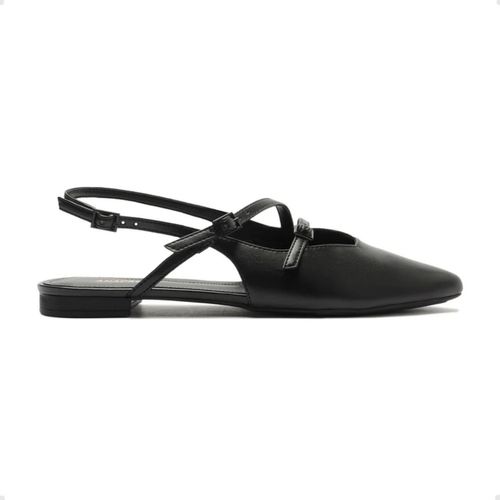 Sapato Feminino Scarpin Bico Fino Anacapri Preto