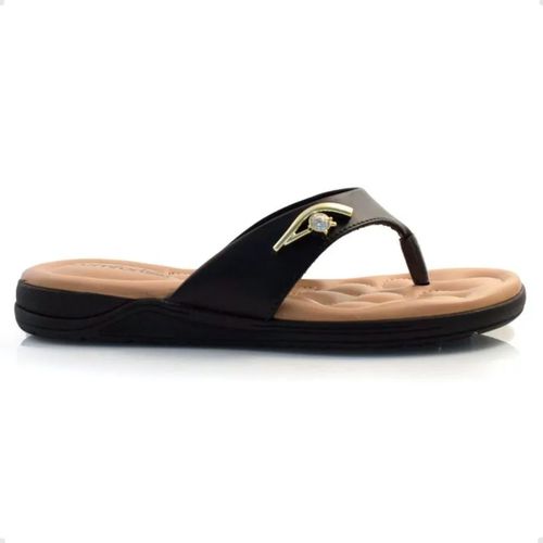 Tamanco Feminino Anabela Comfortflex Preto
