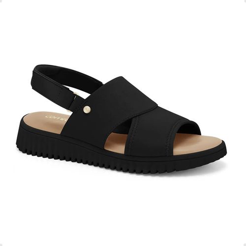 Sandália Feminina Papete Comfortflex Preta