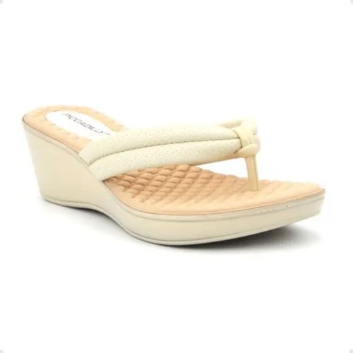 Tamanco Feminino Anabela Piccadilly Branco