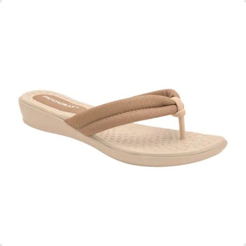 Chinelo Feminino Dedo Piccadilly Bege
