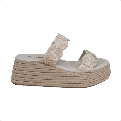 Tamanco Feminino Anabela Bottero Off White