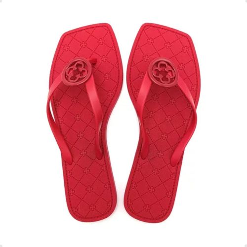 Chinelo Feminino Dedo Capodarte Vermelho