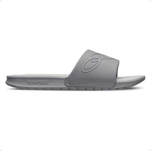 Chinelo Masculino Gaspea/Slide Olympikus Patmos Cinza