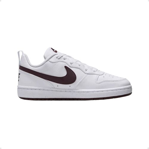 Tênis Casual Infantil Nike Court Borough Lo Recraft Branco
