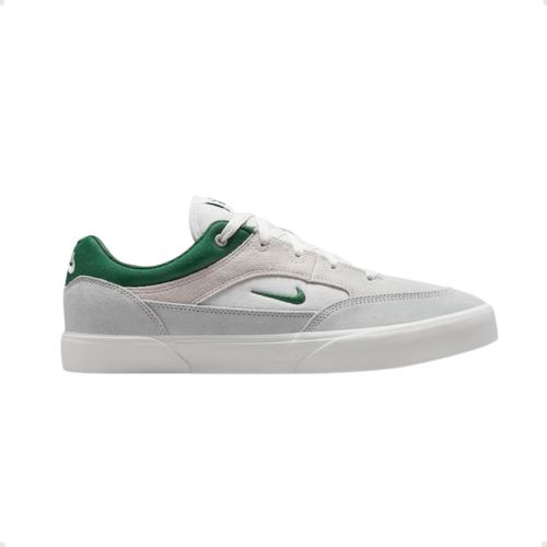 Tênis Street Masculino Nike Sb Malor Branco E Verde