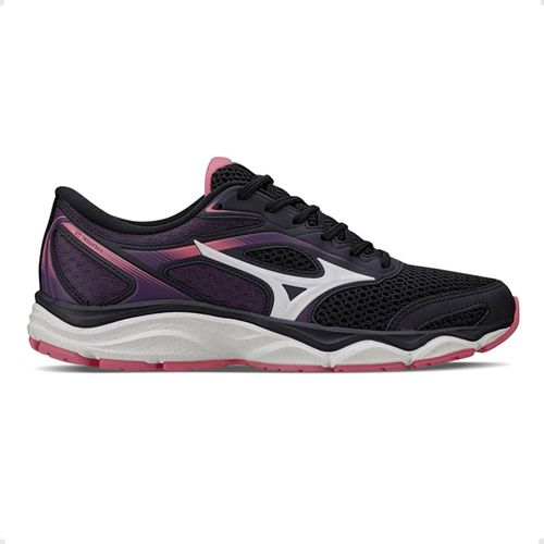 Tênis Running Feminino Mizuno Hawk 5 Preto E Rosa