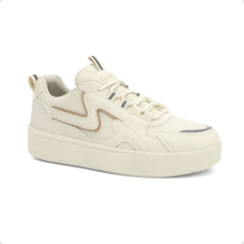 Tênis Moda Feminino Casual Ramarim Bege