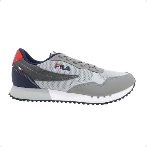 Tênis Casual Masculino Fila Euro Jogger Cinza