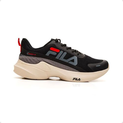 Tênis Running Masculino Running Fila Progress Lite Preto
