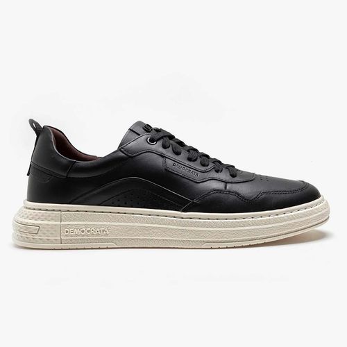 Sapatênis Masculino Democrata Denim Jake Preto