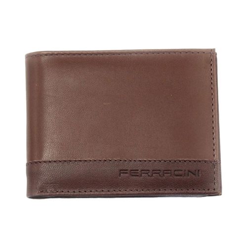Carteira Masculina Ferracini Em Couro Marrom