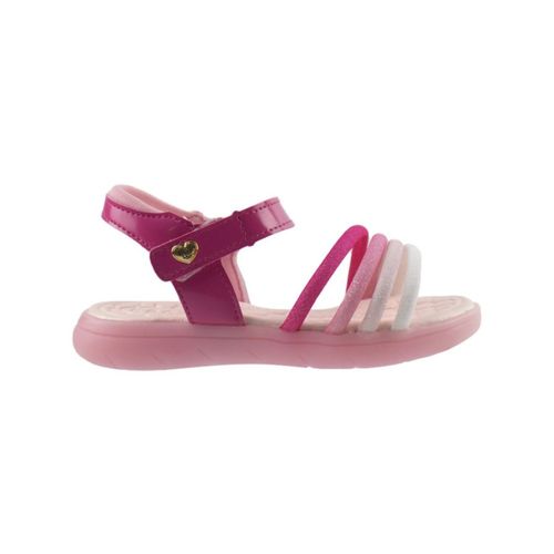 Sandália Infantil Menina Papete Kidy Rosa