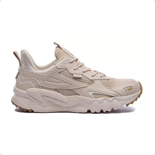 Tênis Casual Feminino Fila Venture Tracer Bege