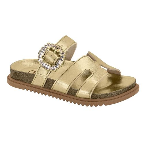 Tamanco Infantil Papete Molekinha Dourado