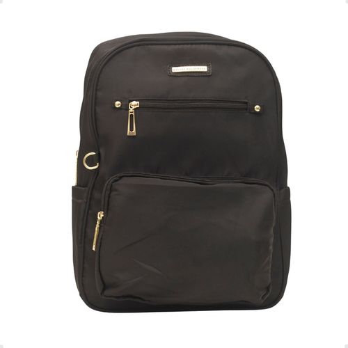 Mochila Grande Repartições De Nylon Dayane Magalhães